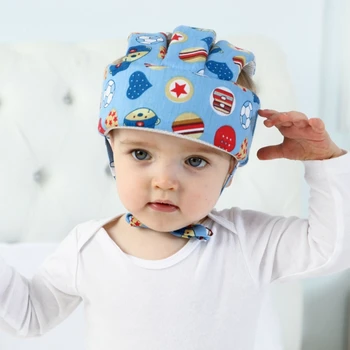 Детская Шапочка для малышей, защитная шапочка от столкновений, детский защитный шлем, мягкая удобная защита головы - Adjustab