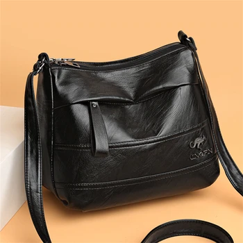 Модные маленькие сумки через плечо для женщин 2023, роскошная дизайнерская сумка из мягкой кожи, женская сумка-мессенджер Bolsa Sac