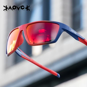KAPVOE Поляризованные очки для рыбалки НОВЫЕ Очки Mtb Мужские солнцезащитные очки Мотоциклетные очки для езды на велосипеде на открытом воздухе Защитные очки UV400