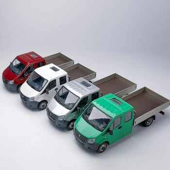 Литье под давлением в масштабе 1:43 Модель российского грузовика Volgas Gaz Транспортное средство Статическое моделирование Украшения Детские игрушки Автомобиль