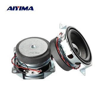 AIYIMA 2шт мини-динамик полного диапазона DIY Аудио Портативный Bluetooth-динамик 4 Ом 3 Вт Музыкальный динамик для домашнего кинотеатра