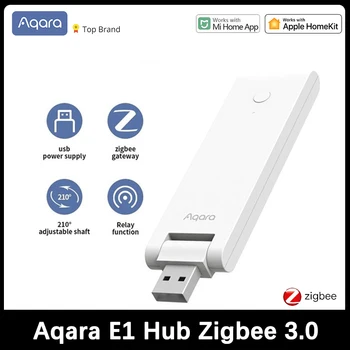 Новый AQARA E1 Zigbee Hub USB Smart Gateway Aqara Hub Беспроводной Пульт Дистанционного управления Zigbee Connect Для Xiaomi MIHOME Для Apple Homekit