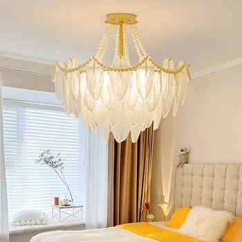 Современная хрустальная люстра лампа для спальни гостиная хрустальная лампа столовая светодиодная люстра кухня потолочная люстра 220 В лампы