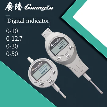 Цифровой индикатор GUANGLU 0-30 мм 0-50 мм/0,01 мм Дюймовые /Метрические Циферблатные Индикаторы Электронный Тестовый Датчик Микрометр Измерительный Инструмент