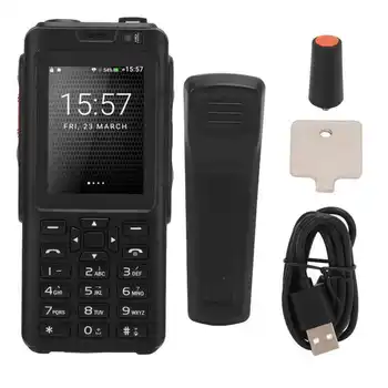 4G Двусторонняя радиосвязь Мобильный телефон портативная рация 2,4 дюймовый сенсорный экран для службы безопасности полиции логистики